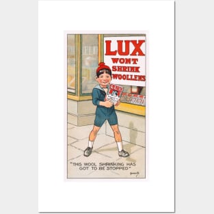 Victorian Lux soap advertisement Posters and Art